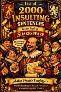 2000 Insulting Sentences: In the Style of Shakespeare cover