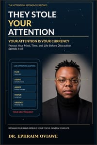 They Stole Your Attention: Your Attention Is Your Currency: Protect Your Mind, Time, and Life Before Distraction Spends It All cover
