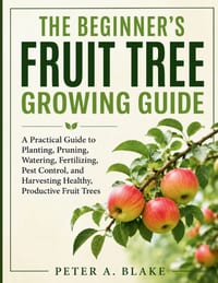 The Beginner's Fruit Tree Growing Guide: A Practical Guide to Planting, Pruning, Watering, Fertilizing, Pest Control, and Harvesting Healthy, Producti cover