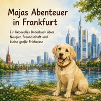 Majas Abenteuer in Frankfurt: Bilderbuch für Kinder cover