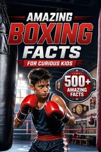 Amazing Boxing Facts For Curious Kids: 500+ Incredible Facts About Boxing History, Olympic Champions, Rules, Gloves, Weight Classes, Records & the Sci cover