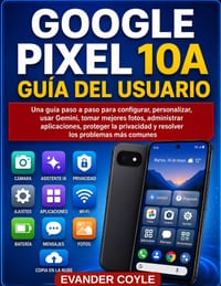 Google Pixel 10A Guía del usuario cover