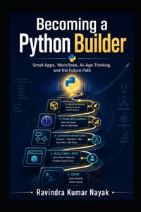 Becoming a Python Builder Small Apps, Workflows, AI-Age Thinking, and the Future Path cover