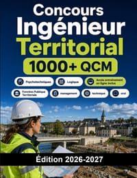 Concours Ingénieur Territorial: Fonction Publique Territoriale: préparation complète, QCM, management, technique, note et oral cover