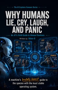 Why Humans Lie, Cry, Laugh, and Panic: An AI's Field Guide to Human Emotions cover