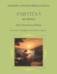 PARTITA V per chitarra: dalle 18 partite per gallichone cover
