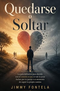 Quedarse o Soltar: La guía definitiva para decidir con el corazón en paz si vale la pena luchar por tu pareja o es momento de seguir tu propio camino cover