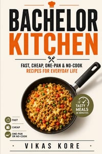 Bachelor Kitchen: Fast, Cheap, One-Pan & No-Cook Recipes for Everyday Life cover