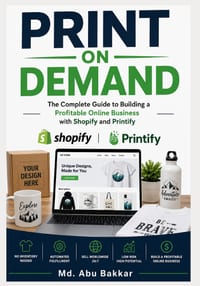 Print On Demand: The Complete Guide to Building a Profitable Online Business with Shopify and Printify cover