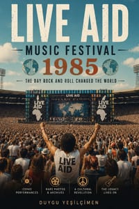 The Story of Live Aid Music Festival 1985: The Global Jukebox, The Historic Performances, and the Day Rock and Roll Changed the World cover