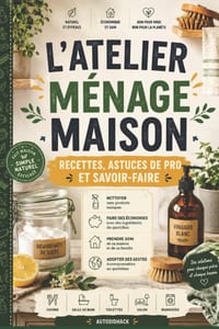 L'Atelier Ménage Maison: Recettes, astuces de pro et savoir-faire cover
