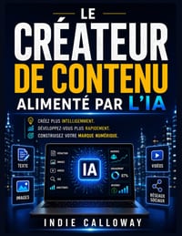 Le créateur de contenu alimenté par l'IA: Créez plus intelligemment. Développez-vous plus rapidement. Construisez votre marque numérique. cover