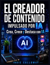El creador de contenido impulsado por IA: Crea de forma más inteligente. Crece más rápido. Construye tu marca digital. cover