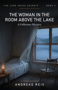 The Woman in the Room Above the Lake: A cosy mystery of a locked room, a hidden woman and a village that chose to forget (The Lake House Secrets, Book cover