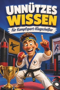 Unnützes Wissen für Kampfsport-Klugscheißer: Kuriose & witzige Fakten als Geschenk für Kampfsportler cover