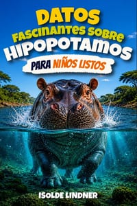Datos fascinantes sobre hipopótamos para niños listos: Un viaje a la vida del hipopótamo, uno de los animales más notables de África cover