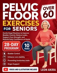 Pelvic Floor Exercises for Seniors Over 60: Gentle Kegel Routines to Improve Bladder Control, Reduce Leaks, Support Core Strength, and Rebuild Daily C cover