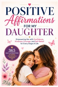 Positive Affirmations for My Daughter: Empowering Her with Confidence, Kindness, Courage, and Self-Belief for Every Stage of Life cover