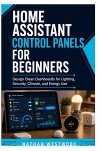 Home Assistant Control Panels for Beginners: Design Clean Dashboards for Lighting, Security, Climate, and Energy Use cover