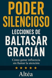 PODER SILENCIOSO Lecciones de Baltasar Gracián: Cómo ganar influencia sin llamar la atención cover