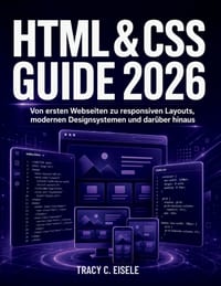 Html & CSS Guide 2026: Von ersten Webseiten zu responsiven Layouts, modernen Designsystemen und darüber hinaus cover