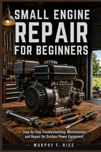 Small Engine Repair For Beginners: Step-by-Step Troubleshooting, Maintenance, and Repair for Outdoor Power Equipment cover
