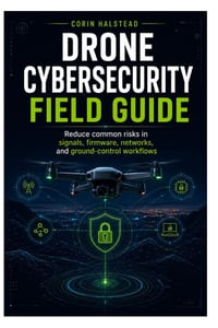 Drone Cybersecurity Field Guide: Reduce common risks in signals, firmware, networks, and ground-control workflows cover