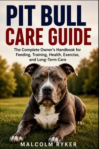 Pit Bull Care Guide: The Complete Owner's Handbook for Feeding, Training, Health, Exercise, and Long-Term Care cover