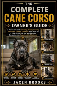The Complete Cane Corso Owner's Guide: A Practical Guide to Choosing, Raising, Training, Socializing, Feeding, Grooming, and Caring for a Loyal, Prote cover