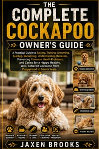 The Complete Cockapoo Owner's Guide: A Practical Guide to Raising, Training, Grooming, Feeding, Socializing, Understanding Behavior, Preventing Common cover
