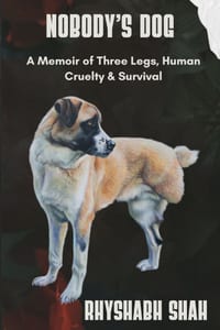 Nobody's Dog: A Memoir of Three Legs, Human Cruelty, and Survival cover