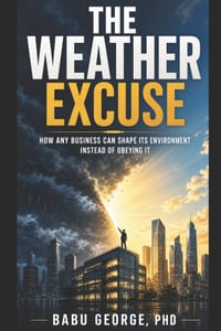 The Weather Excuse: How Any Business Can Shape Its Environment Instead of Obeying It cover