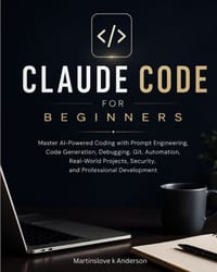 Claude Code for Beginners: Master AI-Powered Coding with Prompt Engineering, Code Generation, Debugging, Git, Automation, Real-World Projects, Securit cover