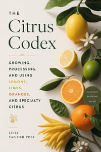 The Citrus Codex: Growing, Processing, and Using Lemons, Limes, Oranges, and Specialty Citrus: From Backyard Groves to Commercial Orchards cover