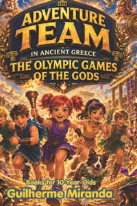 Books for 10-Year-Olds: The Adventure Team in Ancient Greece: The Olympiad of the Gods cover