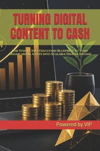 Turning Digital Content to Cash: The Step by Step Execution Blueprint to Turn Online Media Assets into Scalable Digital Income cover