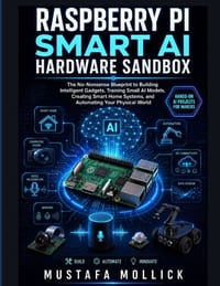 Raspberry Pi Smart AI Hardware Sandbox: The No-Nonsense Blueprint to Building Intelligent Gadgets, Training Small AI Models, Creating Smart Home Syste cover