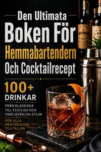 Den Ultimata Boken För Hemmabartendern Och Cocktailrecept: Verktyg & Tekniker, 100+ drycker från klassiska till fest- och familjecocktails för alla ti cover