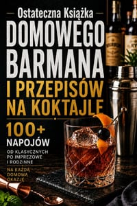 Ostateczna Książka Domowego Barmana I Przepisów Na Koktajle: Narzędzia i Techniki, 100+ napojów od klasycznych po koktajle imprezowe i cover