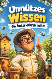 Unnützes Wissen für Imker-Klugscheißer: Kuriose & witzige Fakten als Geschenk für Imker cover