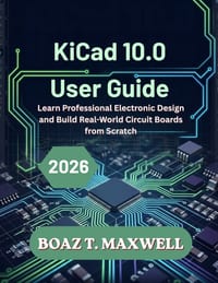 KiCad 10.0 User Guide: Learn Professional Electronic Design and Build Real-World Circuit Boards from Scratch cover