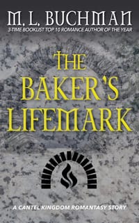 The Baker's Lifemark: a romantasy short story cover