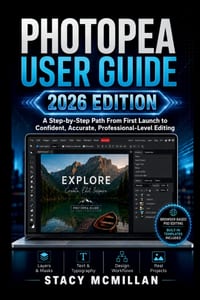 Photopea User Guide - 2026 Edition: A Step-by-Step Path From First Launch to Confident, Accurate, Professional-Level Editing cover