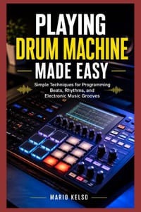 Playing Drum Machine Made Easy: Simple Techniques for Programming Beats, Rhythms, and Electronic Music Grooves cover