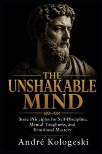 The Unshakable Mind: Stoic Principles for Self-Discipline, Mental Toughness, and Emotional Mastery cover