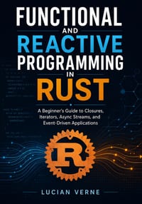Functional and Reactive Programming in Rust: A Beginner's Guide to Closures, Iterators, Async Streams, and Event-Driven Applications cover