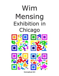 Wim Mensing Exhibition in Chicago cover