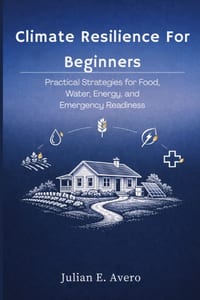 Climate Resilience For Beginners: Practical Strategies for Food, Water, Energy, and Emergency Readiness cover