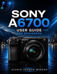 SONY A6700 User Guide for Beginners: Learn Photography, Cinematic Video, AI Autofocus, Creative Settings, Lens Selection, and Professional Image Captu cover