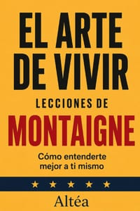 EL ARTE DE VIVIR Lecciones de Montaigne: Cómo entenderte mejor a ti mismo cover